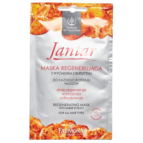 Masca Regeneratoare cu Extract de Chihlimbar - Farmona Jantar Regenerating Mask with Amber Extract, 20ml