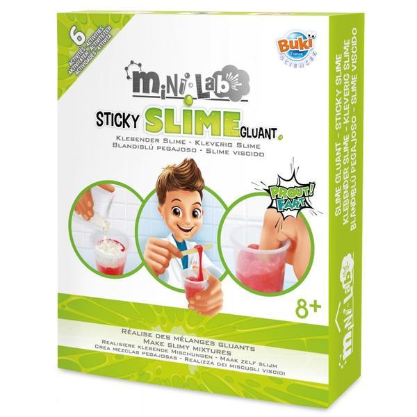 Mini Lab, Sticky slime. Mini - Laboratorul de slime