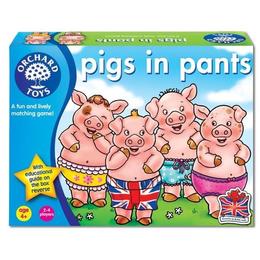 Joc educativ - pigs in pants. purcelusi cu pantaloni
