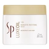 Masca Reparatoare pentru Parul Uscat si Deteriorat - Wella SP LuxeOil Keratin Restore Mask 400 ml