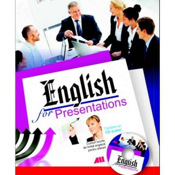English for presentations + CD, editura All