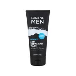 Sampon hair   body wash lumene men, 200 ml