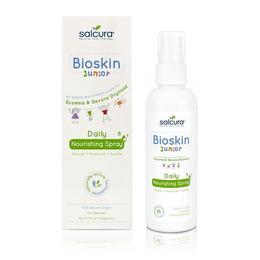 Spray nutritiv Bioskin Junior pt bebelusi si copii, piele foarte uscata cu eczeme, Salcura 100 ml