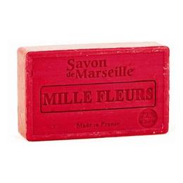 Sapun natural de marsilia 100g flori rosii mille fleurs le chatelard 1802