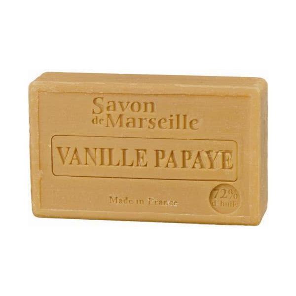 Sapun Natural de Marsilia 100g Vanilie Papaya Le Chatelard 1802