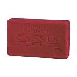 Sapun natural de marsilia 100g cirese coacaze cerise cassis le chatelard 1802