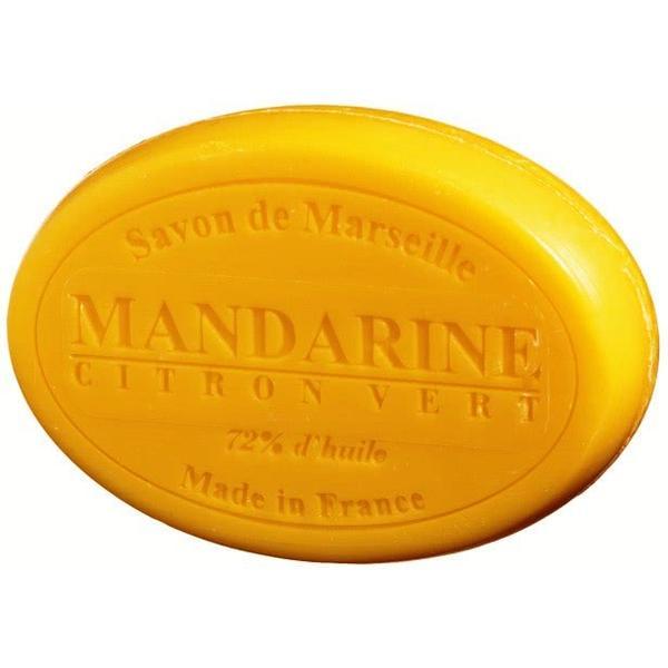Sapun Natural de Marsilia 100g Mandarine Citron Vert Lamaie Verde Le Chatelard 1802 Oval