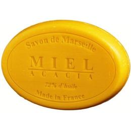 Sapun natural de marsilia 100g miere acacia miel acacia le chatelard 1802 oval