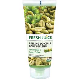 Peeling corporal cu extracte de lemongrass si cafea verde fresh juice, 200ml