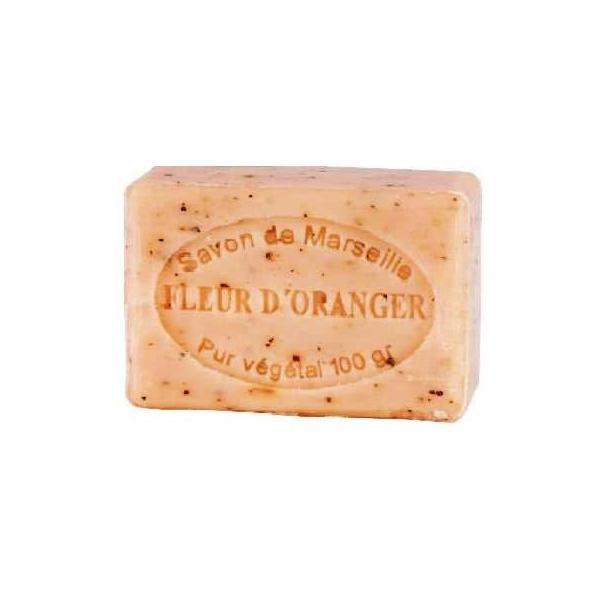 Sapun Natural de Marsilia 100g Exfoliant Flori de Portocal Fleur de Oranger Le Chatelard 1802