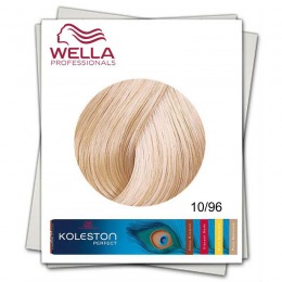 Vopsea Permanenta - Wella Professionals Koleston Perfect nuanta 10/96 blond luminos deschis perlat violet