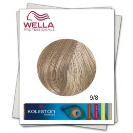 Vopsea Permanenta - Wella Professionals Koleston Perfect nuanta 9/8 blond luminos albastrui