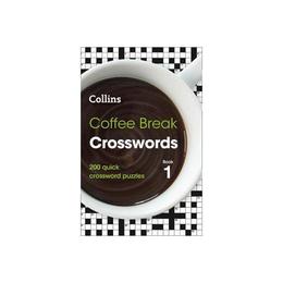 Coffee Break Crosswords book 1, editura Harper Collins Paperbacks