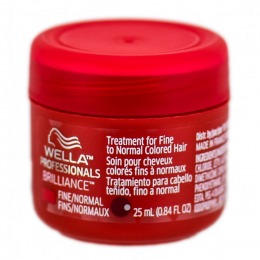 Masca Pentru Par Vopsit Fin Sau Normal Wella Professionals Brilliance Mask 25 Ml