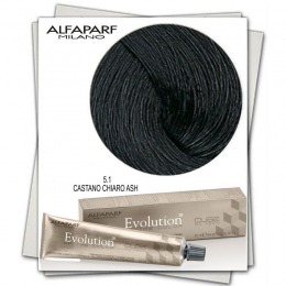 Vopsea permanenta - alfaparf milano evolution of the color nuanta 5.1 castano chiaro ash