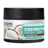 Masca Ultrahidratanta cu Ulei de Cocos pentru Par Uscat Dr. Sante, 300ml