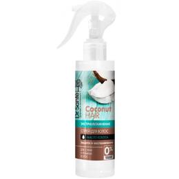 Spray Ultrahidratant cu Ulei de Cocos pentru Par Uscat Dr. Sante, 150ml