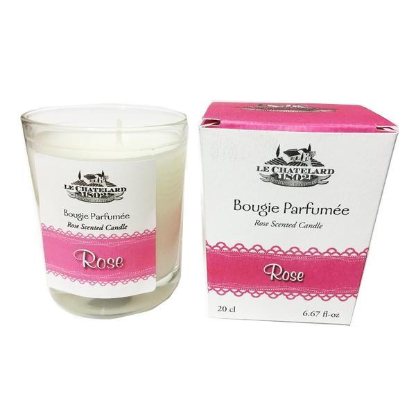 Lumanare Parfumata 200ml Trandafir Rose Le Chatelard 1802