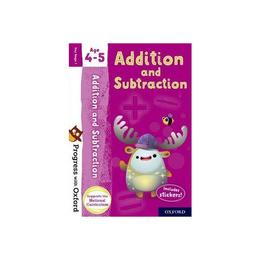 Progress with Oxford: Addition and Subtraction Age 4-5, editura Oxford Children's Books