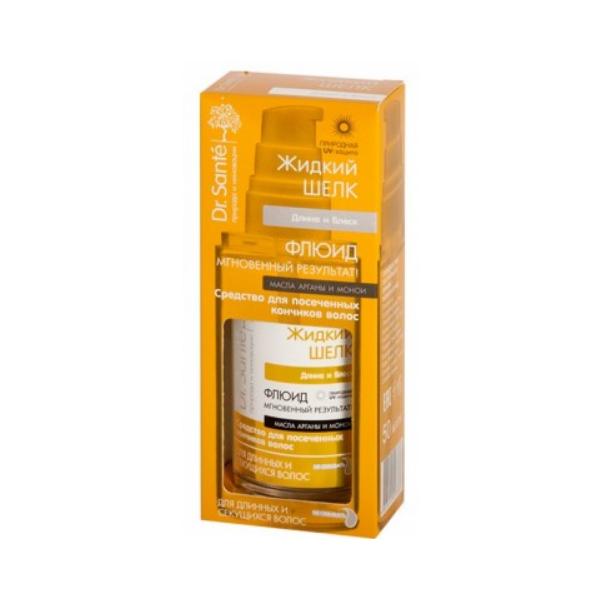 Fluid pentru repararea varfurilor despicate cu matase lichida dr. sante, 50ml