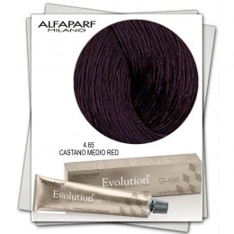Vopsea permanenta - alfaparf milano evolution of the color nuanta 4.65 castano medio red