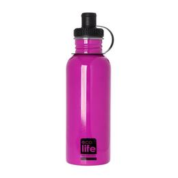 Sticla inox uni 600 ml culoare - roz
