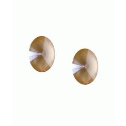 Cercei argint si cristale swarovski, bijouxmag, sisif, 0.8 cm, argint 925, ivory