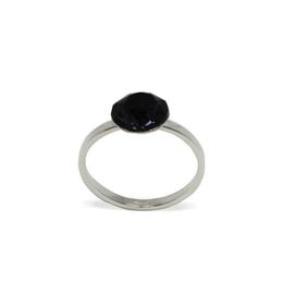 Inel argint si cristale swarovski, bijouxmag, dafina, marime 51, argint 925