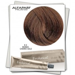 Vopsea permanenta - alfaparf milano evolution of the color nuanta 8.3 biondo chiaro gold