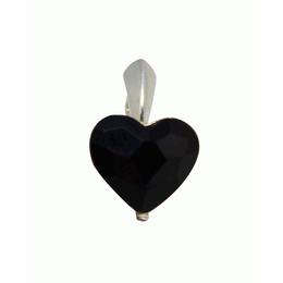 Pandantiv argint, si cristale swarovski, bijouxmag, eda, 1.6 cm, argint 925