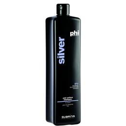 Sampon pentru par blond si grizonat - subrina phi silver anti-yellow shampoo, 1000ml