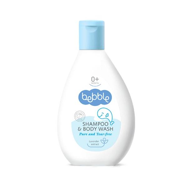 Sampon si Gel pentru Baita 2 in 1 – Bebble Shampoo & Body Wash, 200ml