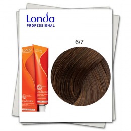 Vopsea fara amoniac - londa professional nuanta 6/7 blond inchis maroniu 