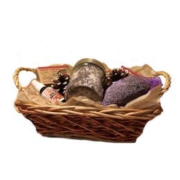Set cadou cos cosmetice 100% naturale lucille - relaxare cu lavanda