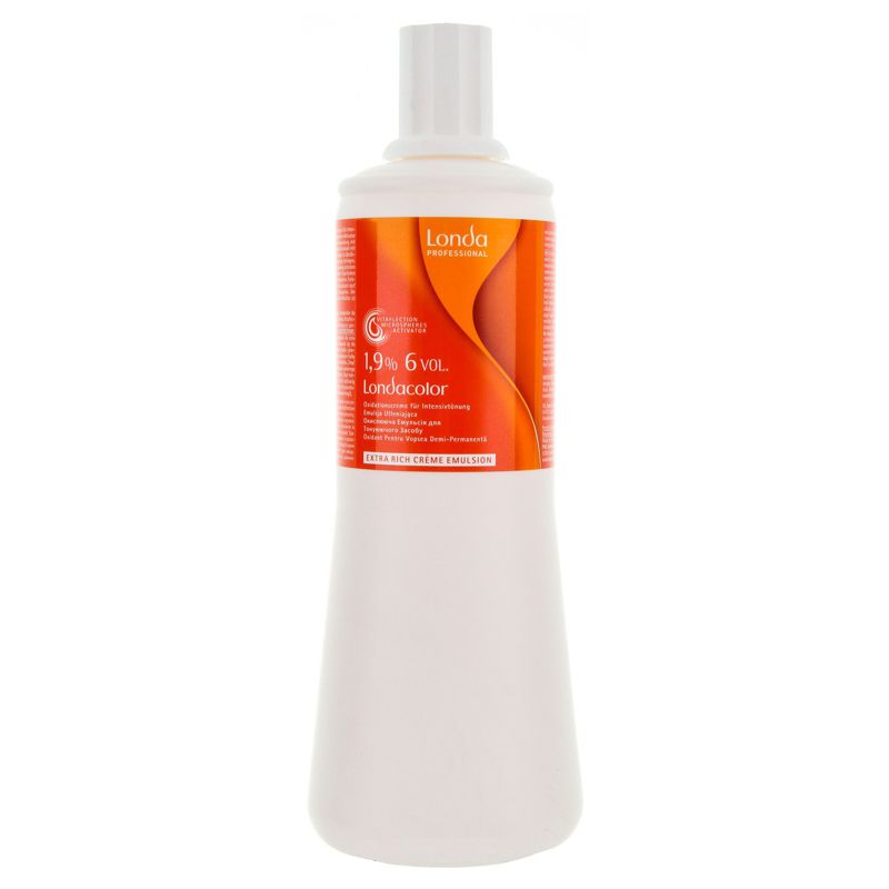Oxidant Vopsea Demi-permanenta 1,9% - Londa Professional Extra Rich Creme Emulsion 6 vol 1000 ml