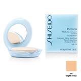 Fond de Ten Compact Matifiant - Shiseido Pureness Matifiying Compact Oil-Free Foundation - 10 Light Ivory, 11g
