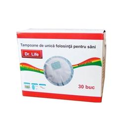 Tampoane de unica folosinta pentru sani dr. life, 30 buc