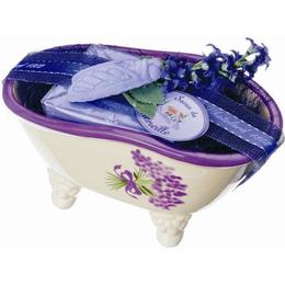 Set Cadou Savoniera Cadita Baie Sapun Natural Marsilia 100g Lavanda de Provence Le Chatelard 1802