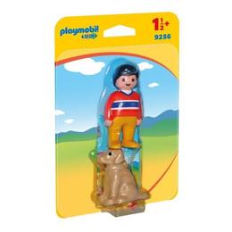 Playmobil 1.2.3. - baiat cu catel