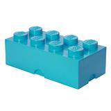 Cutie depozitare LEGO 2x4 albastru turcoaz (40041743)