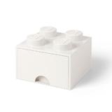 Cutie depozitare LEGO 2x2 cu sertar, alb (40051735)