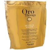Pudra Decoloranta Compacta Fanola Oro Therapy De-Color Keratin, 500g