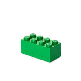 Mini cutie depozitare lego 2x4 verde inchis (40121734)