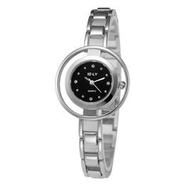 Ceas de dama e-ly, stil fashion, bratara metalica