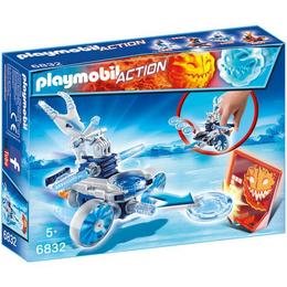 Playmobil City Action - Cu lansatorul de discuri actiunea e la putere! Frosty este la carma.