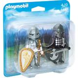 Playmobil Figurines -  Set 2 figurine - cavaleri rivali  