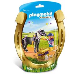 Playmobil Country - Ingrijitor si ponei cu stelute
