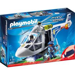 Playmobil City Action - Elicopter de politie cu led