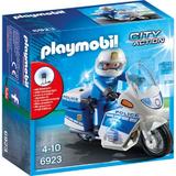 Playmobil City Action - Motocicleta politiei cu led 