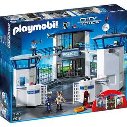 Playmobil City Action - Sediu de politie cu inchisoare